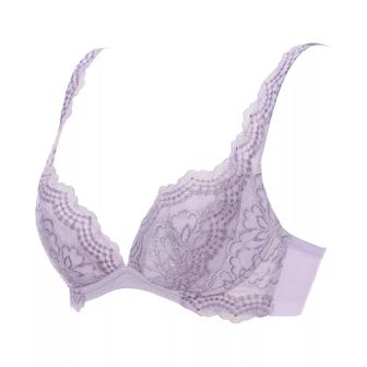 【SALE】天使のブラ(R) スリムライン552 ノンワイヤーブラジャー, パープル, product image number 1