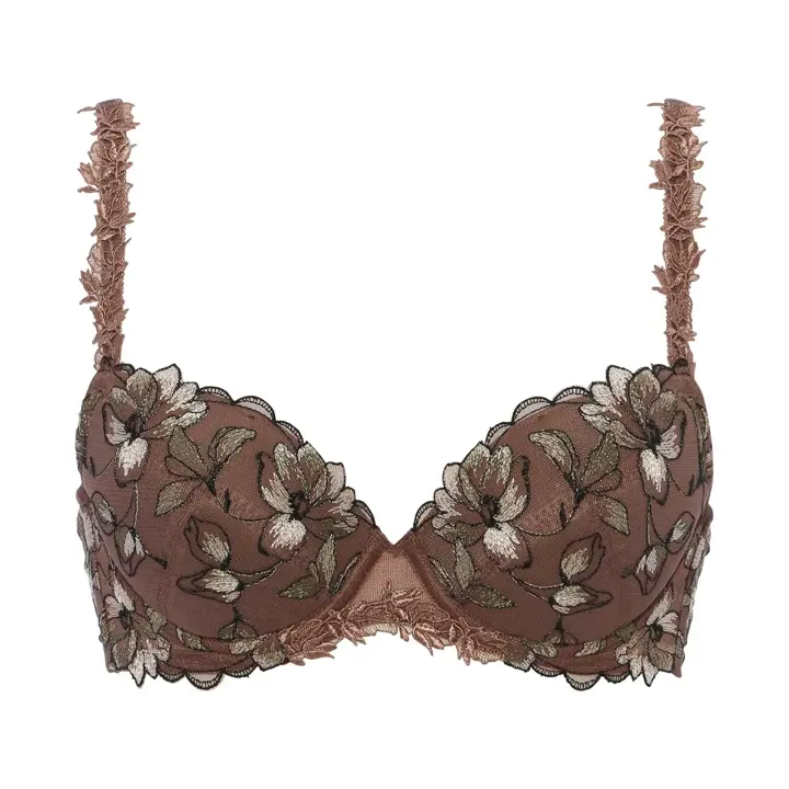 フロラーレ バイ トリンプ 615  ブラジャー, ブラウン, product image number 0