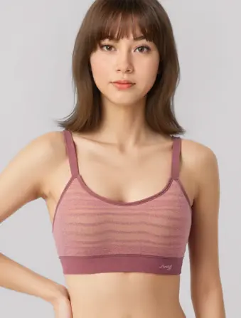 スロギー フリー オールラウンド レース カップ付きハーフトップ