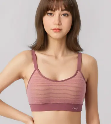 スロギー フリー オールラウンド レース カップ付きハーフトップ
