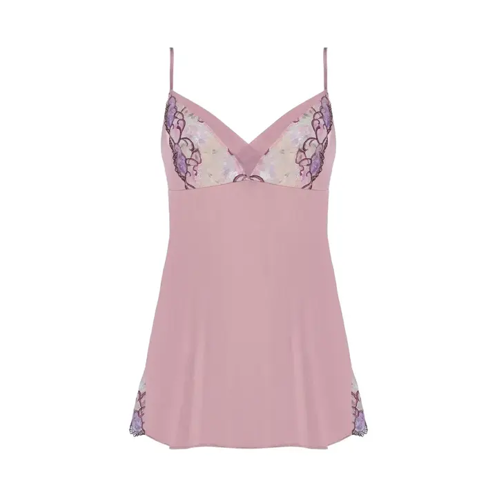 【SALE】レッドレーベル バイ トリンプ0120 ロングキャミソール, ピンク, product image number 0