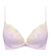 【SALE】夢みるブラ(R) ノンワイヤー スリムライン ノンワイヤーブラジャー ダンシングリリー, パープル, product image number 0