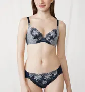 【SALE】レッドレーベル バイ トリンプ0112 ブラジャー, ブルー, model image number 1