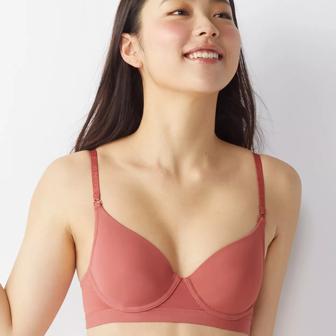 【SALE】シームレスカップブラ シグネチャースムース, , model image number 1