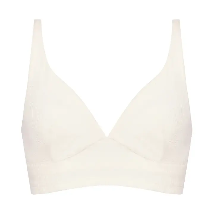 リブ ブラレット, ホワイト, product image number 0