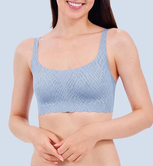 Sloggi SLOGGI ZERO FEEL BLISS TOP - Bluish gray - Bralette\/Top