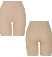 【SALE】肌あたりよくあたたかい5130 3分丈ボトム, ベージュ, product image number 1