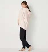 【SALE】もこもこパーカー, ホワイト, model image number 0