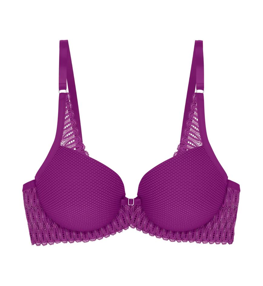 Triumph AURA SPOTLIGHT CONSIDERED PADDED BRA - Violet - Wired