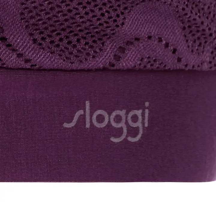 スロギー ゴー オールラウンド レース カップ付きハーフトップ, パープル, product image number 1