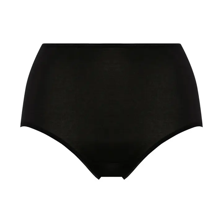 フロラーレ ナチュレ4200 はきこみ深めショーツ, ブラック, product image number 0