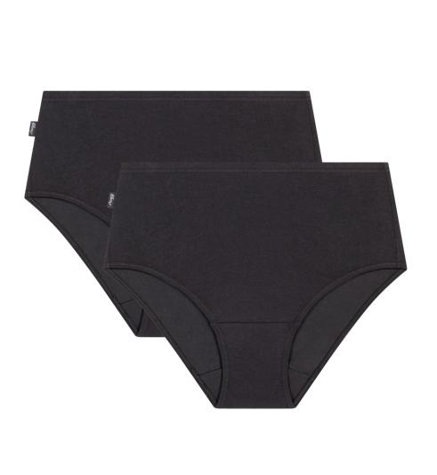 Sloggi Sloggi Period Pants Hipster Medium 2P Ondergoed, zwart, M