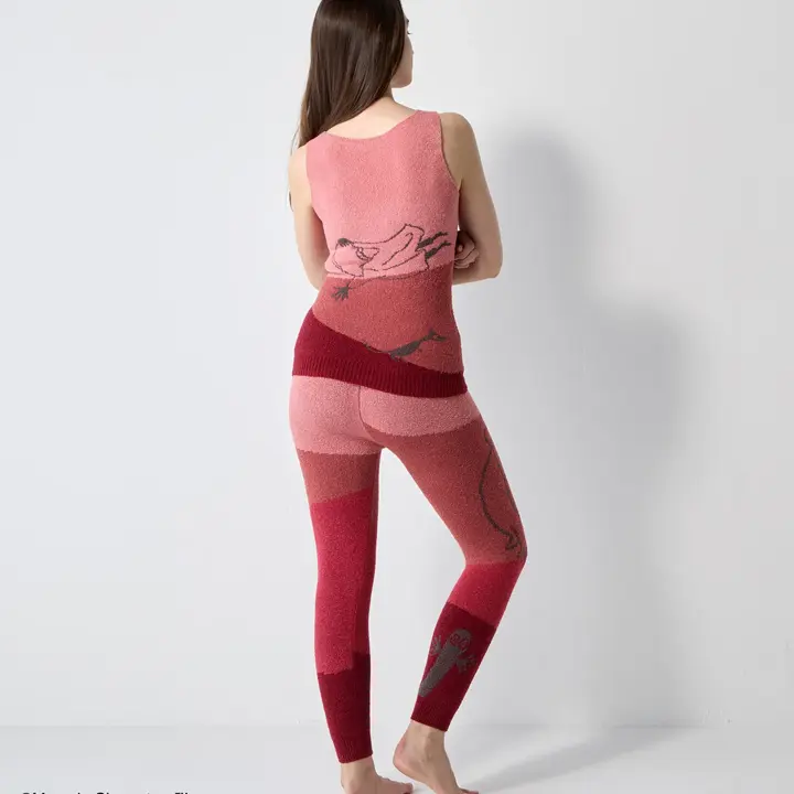 スロギーG073 ムーミン インナートップ, レッド, model image number 4