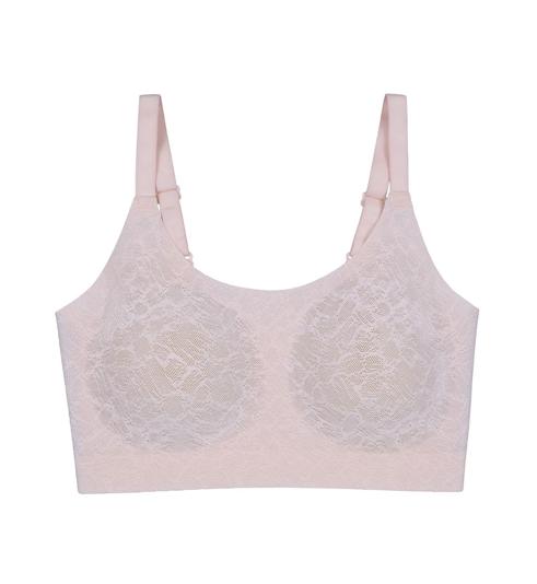 Triumph Sloggi Zero In Lace Top - Sugar pink - Non-wired Bra
