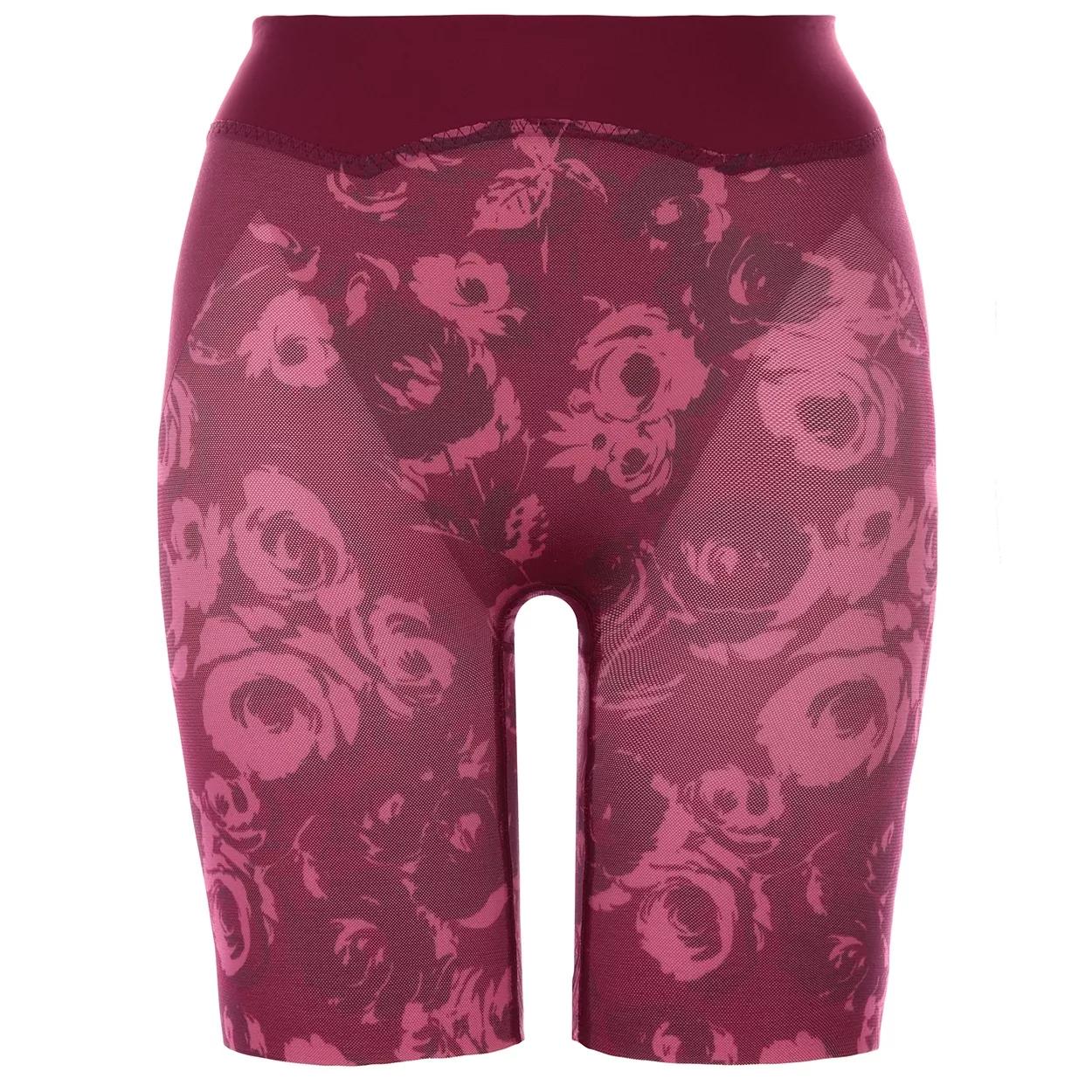 【SALE】Fashion Shape 美トレヒップ498 ロングガードル2［ミディアム］, レッド, product image number 0