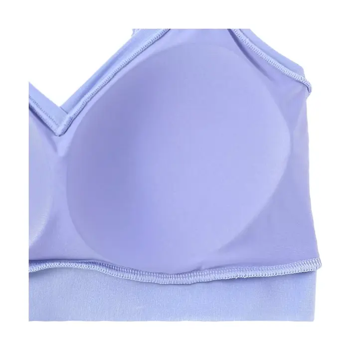 スロギー ゴー オールラウンド レース カップ付きハーフトップ, ブルー, product image number 2