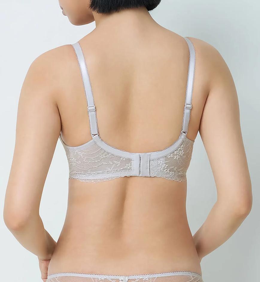 Triumph Tri-Air Lite Delight 系列無鋼圈深V提升胸圍 - Wisteria - 深V胸圍