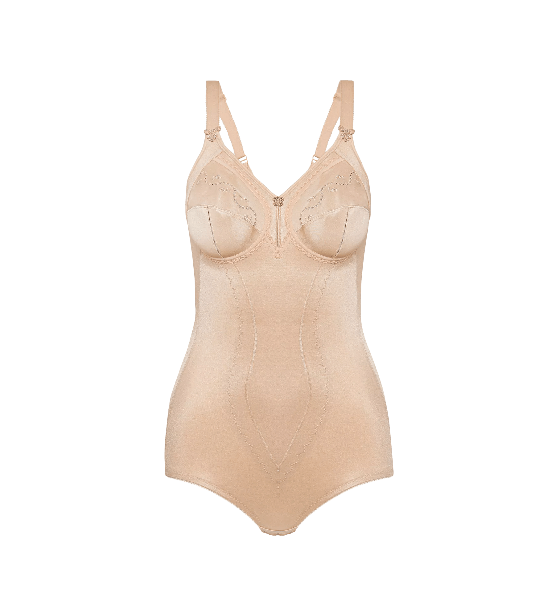 Triumph Doreen + Cotton 01 Bs - Body, Skin, 46c in Pink