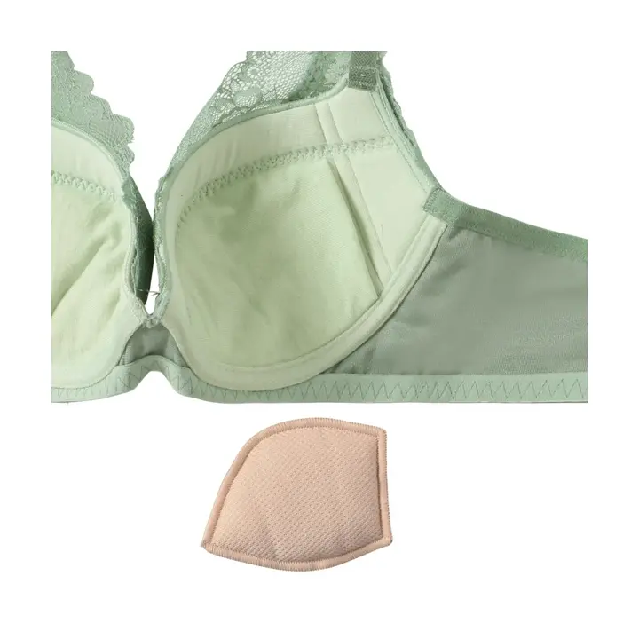 天使のブラ スリムライン632 ブラジャー【一部カラーSALE】, グリーン, product image number 3