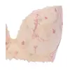チャーミングラマー(R)（ラージ） ブラ＆ショーツセット ラインアートステッチ【一部カラーSALE】, ベージュ, swatch