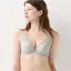 天使のブラ スリムライン632 ブラジャー【一部カラーSALE】, グレー, model image number 1