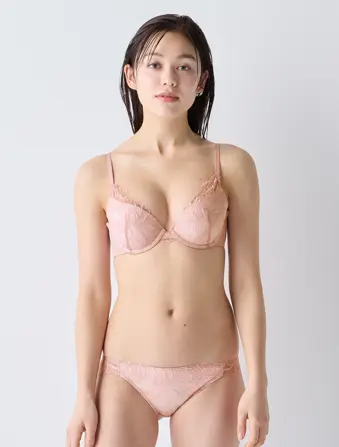 ナチュラルユーブラ ブラジャー ガーデニアウィスパー