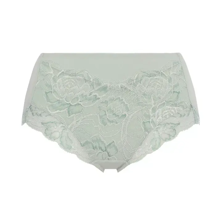フロラーレ バイ トリンプ1100 はきこみ深めショーツ【一部カラーSALE】, グリーン, product image number 0