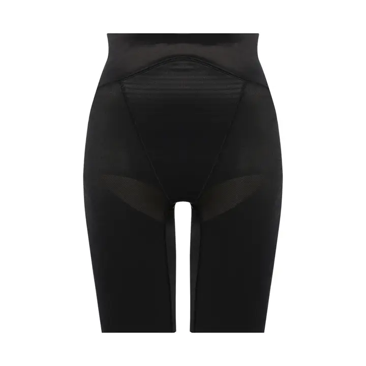 スピードシェイパー618  ロングガードル, ブラック, product image number 0