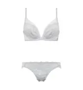 【SALE】DeepV ブラ＆ショーツセット2 クラシカルレース, グリーン, product image number 1