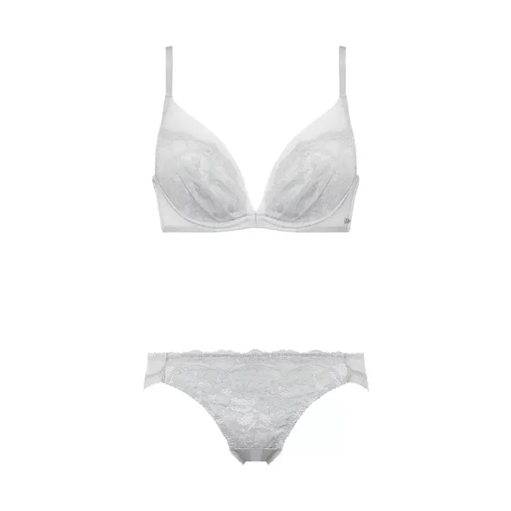 【SALE】DeepV ブラ＆ショーツセット2 クラシカルレース, グリーン, product image number 1