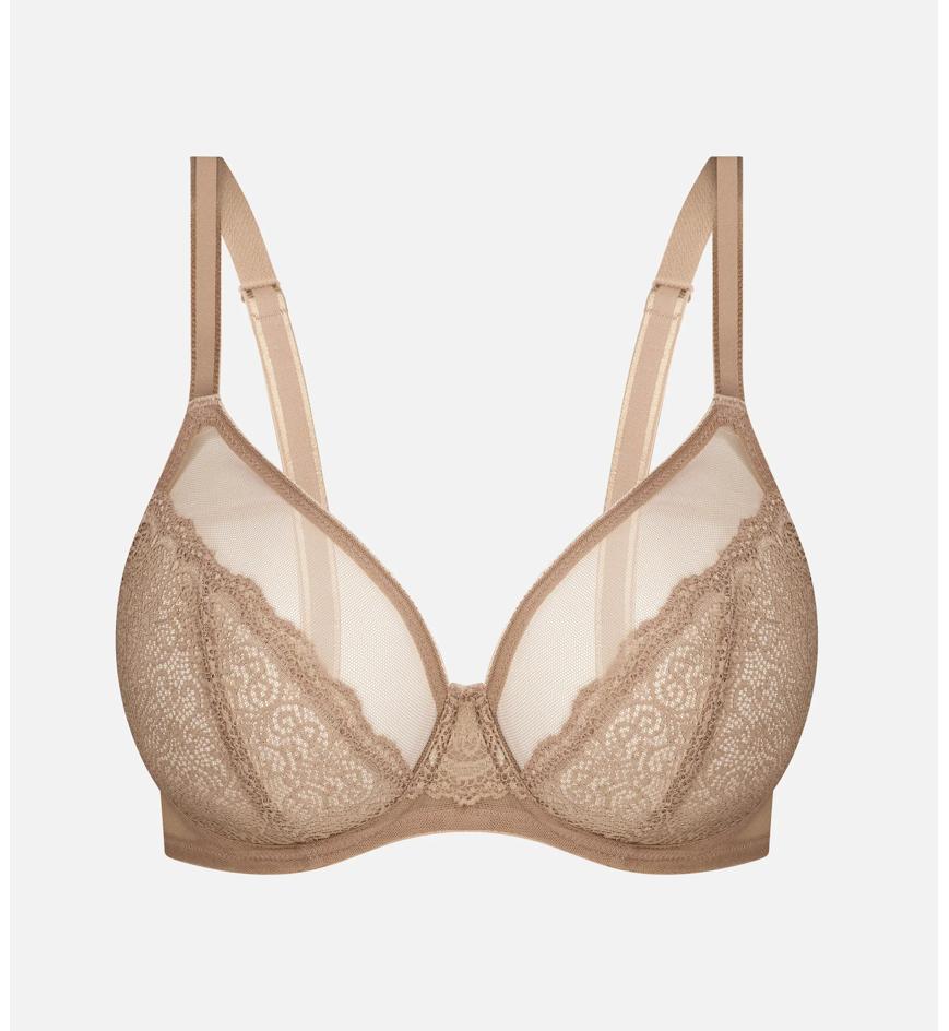 Triumph SHEER MINIMISER BRA - Mocca - Minimiser