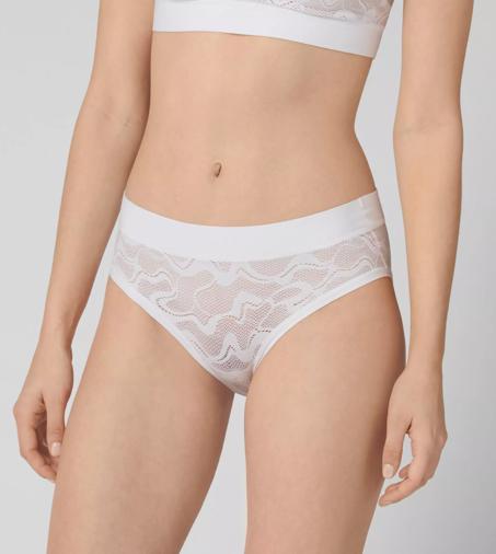 SLOGGI GO ALLROUND LACE BIANCO