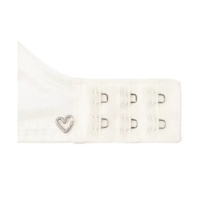 【SALE】チャーミングラマー ノンワイヤー ブラジャー サマーシアー, ホワイト, product image number 4