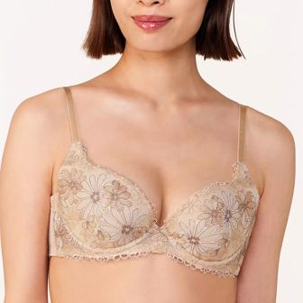 【SALE】ゴールドレーベル バイ トリンプ3083 ブラジャー, ベージュ, model image number 0