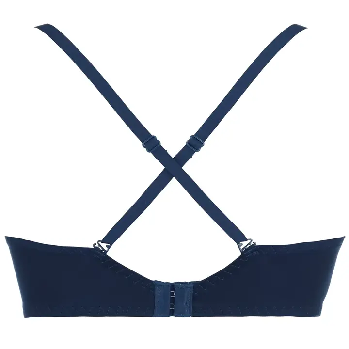 夢みるブラ(R) ノンワイヤー ブラ＆ショーツセット デイジーシャワー【一部カラーSALE】, ブルー, product image number 1