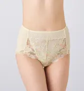 レッドレーベル バイ トリンプ0121 はきこみ深めショーツ, イエロー, model image number 0