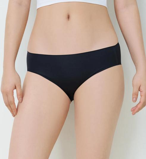 Triumph Natural TempComfort Invisible กางเกงชั้นในรูปแบบมิดี้ - Black - กางเกงชั้นใน