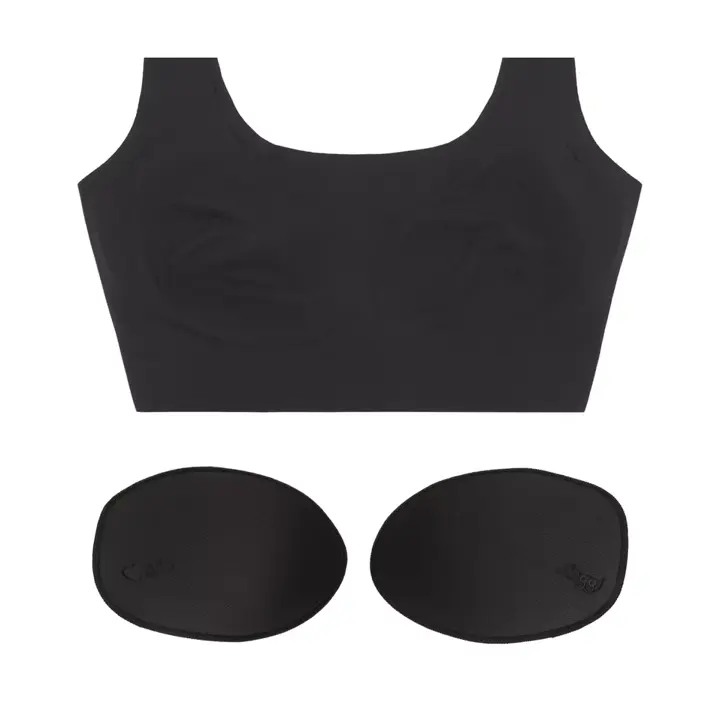 スロギー ゼロフィール ハーフトップ 【一部カラーSALE】, ブラック, product image number 3