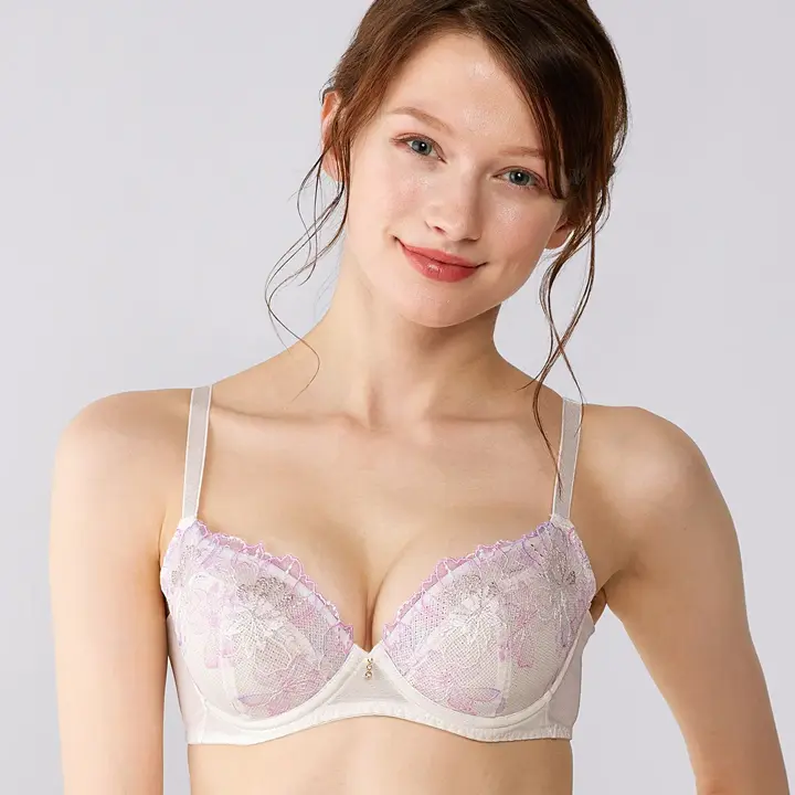 【SALE】ブラCOOL627 ブラジャー, ホワイト, model image number 1