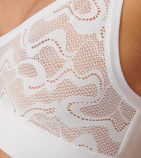 SLOGGI GO ALLROUND LACE in WHITE