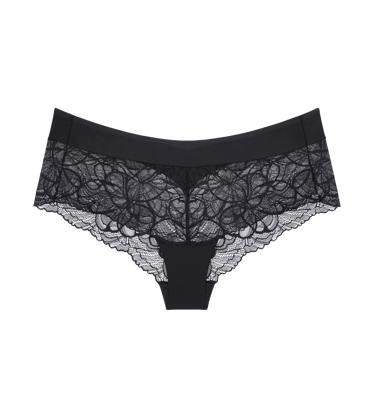 BODY MAKE-UP ILLUSION LACE in BLACK