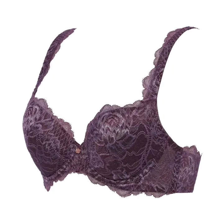 フロラーレ バイ トリンプ1100 ブラジャー(パッドなし)【一部カラーSALE】, パープル, product image number 2
