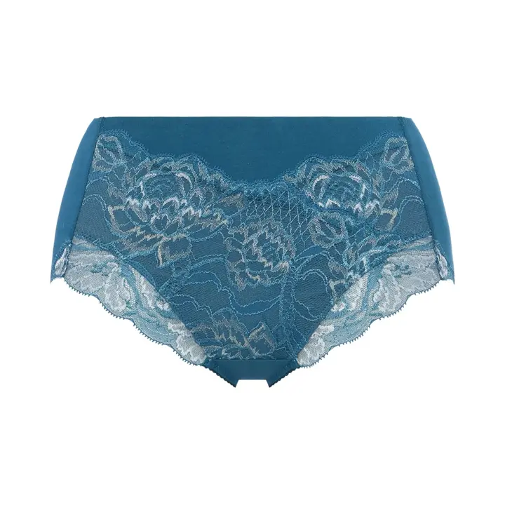 フロラーレ バイ トリンプ1100 はきこみ深めショーツ【一部カラーSALE】, グリーン, product image number 0