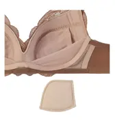 【SALE】天使のブラ(R) スリムライン581 ノンワイヤーブラジャー, ブラウン, product image number 3