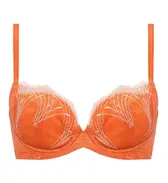 【SALE】ナチュラルスリムブラ  エアームーブメント, オレンジ, product image number 0