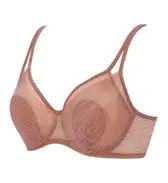 【SALE】シグネチャーシアー592 フルカップブラジャー, ブラウン, product image number 2