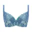 【SALE】チャーミングラマー(R)(ラージ) ブラジャー(パッドなし) レトロポップ, グリーン, product image number 0