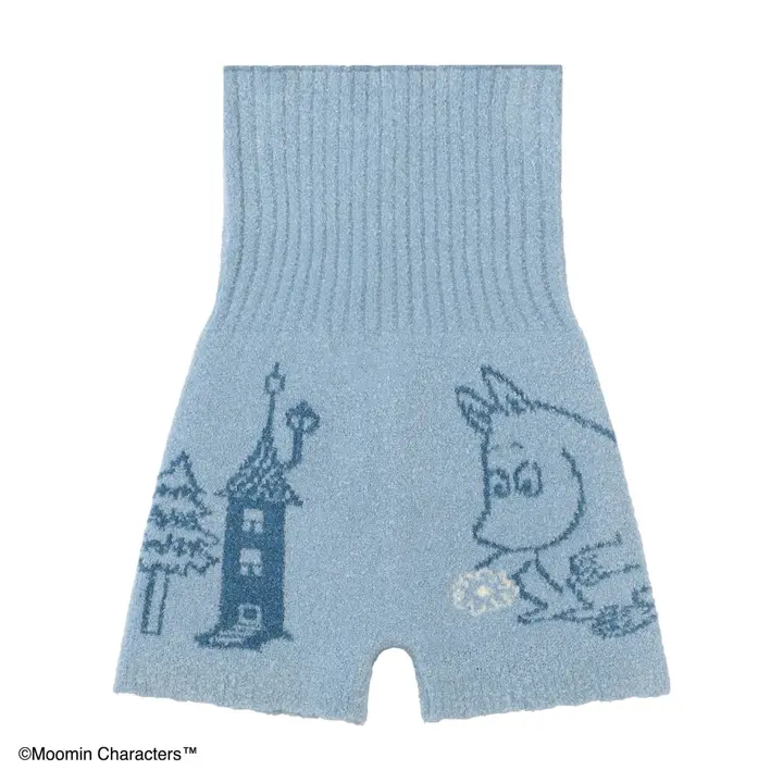 スロギーG073 ムーミン ハラマキ付きニットパンツ, ブルー, product image number 4
