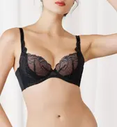 【SALE】レッドレーベル バイ トリンプ0106 ブラジャー, ブラック, model image number 0