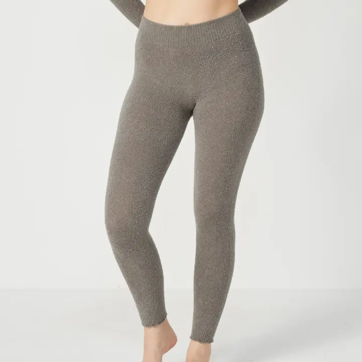 スロギー ホイップタッチ 9分丈ニットパンツ【一部カラーSALE】, , model image number 4